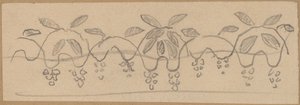 Étude pour un dessin de bordure - Charles Sprague Pearce