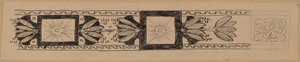 Étude pour un dessin de bordure - Charles Sprague Pearce