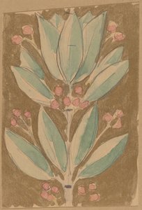 Étude pour un dessin de bordure
