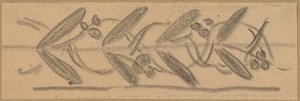 Étude pour un design de bordure - Charles Sprague Pearce