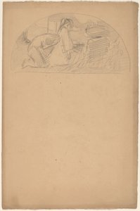 Étude pour une lunette - Charles Sprague Pearce