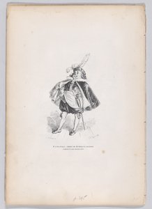 Il les a chacun, comme on dit dans les journaux consacrés aux beaux-arts de Scen..., ca. 1837-47 - Charles Tamisier