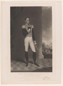 Portrait de Simón Bolívar - Charles Turner
