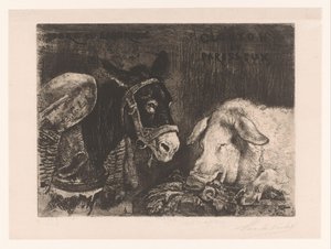 Âne et cochon