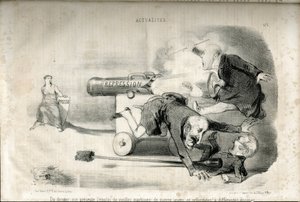 Illustration de Charles Vernier (? -1887) dans Le Charivari