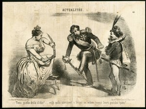 Illustration de Charles Vernier dans Le Charivari