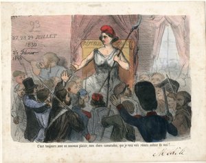 Le Charivari, Satirique en N & B - Charles Vernier
