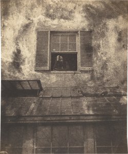Auguste Vacquerie à une fenêtre, Marine Terrace - Charles Victor Hugo with Auguste Vacquerie