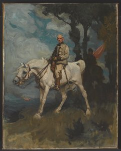 Général Sir Frederick Sleigh Roberts, sur son cheval Vonolel, 1894 - Charles Wellington Furse