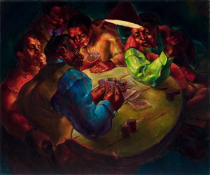 Joueurs de cartes - Charles White