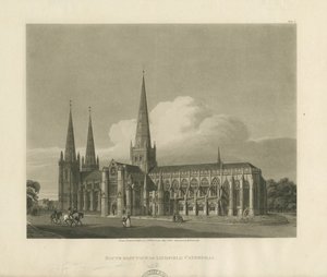 Cathédrale de Lichfield - Vue sud-est