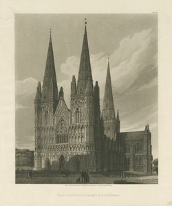 Cathédrale de Lichfield - Façade ouest