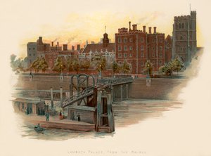 Palais de Lambeth, depuis le pont