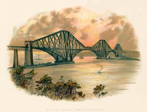 Le pont du Forth, vu du sud-est