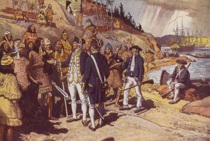 Le capitaine Cook à Nootka