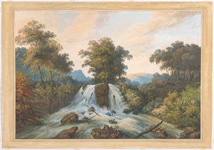 Vue sur la rivière de Kema, Waterhaalplaats - Charles William Meredith van de Velde