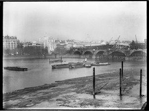 Démolition du pont de Waterloo, City of Westminster, Greater London Authority, 1936