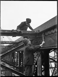 Démolition du pont de Waterloo, Lambeth, Greater London Authority, 1936.