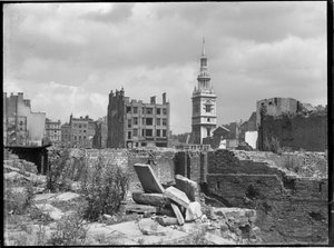 Église St Mary-le-Bow, Cheapside, Ville et Comté de la Ville de Londres, GLA, 1941-1945