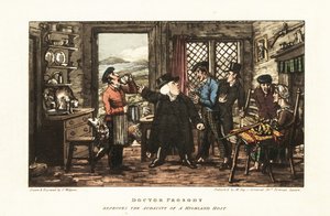 Touristes anglais volés par un aubergiste dans les Highlands écossais - Charles Williams