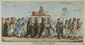 Les funérailles de la fête