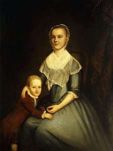 Portrait de Mme Arbuckle et son fils