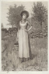 Sans titre (Fille de fermier) - Charles X. Harris