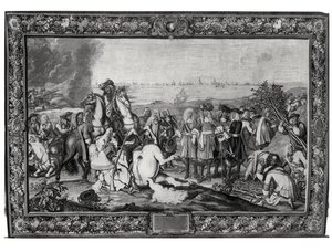 Louis XIV (1638-1715) au siège de Douai, juillet 1667, Atelier des Gobelins