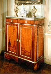 Cabinet (marqueterie de bois)