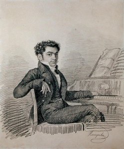 Portrait du compositeur Alexei N. Verstovsky (1799-1862)