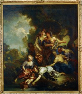 Moise sauve des eaux - Moses saved from the river ...