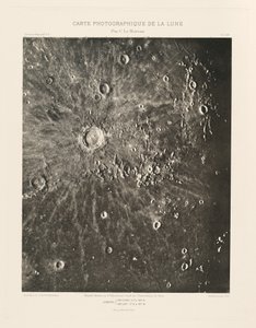 Carte photographique de la lune, planche XIV (Photographic Chart of the Moon, plate XIV),March 22
