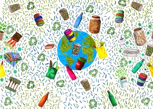 Conception de bac de recyclage, 2020 - Charlotte Orr