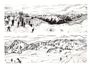 Ski en Autriche #3, 2020 - Charlotte Orr