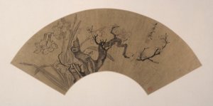 Fleurs de prunier et narcisses - Chen Hongshou