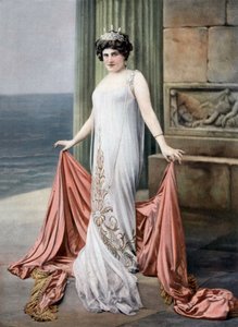 Soprano française Zina Brozia en Thaïs dans l