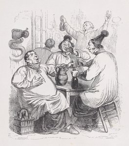 Les Chanteurs de la paroisse des Œuvres complètes de Béranger, 1836
