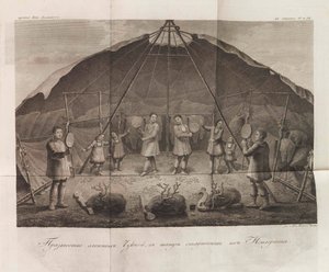 Illustration des Voyages du capitaine Billings à travers la Tchoukotka... par Gavriil Sarychev