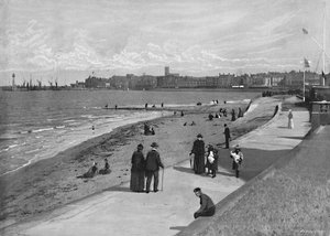 Margate, depuis Royal Crescent, vers 1896