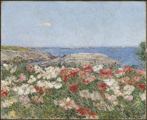 Coquelicots sur les îles de Shoals - Childe Frederick Hassam