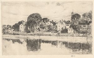 Cheminées, Portsmouth, 1915 - Childe Hassam
