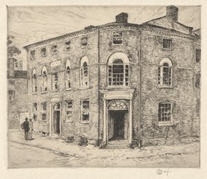 Ancienne douane, Portsmouth, 1915 - Childe Hassam
