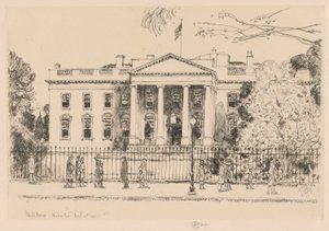 Maison Blanche, Washington, 1925