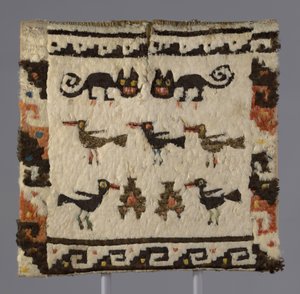 Tunique à plumes, 1470-1532 après J.-C. - Chimu Culture