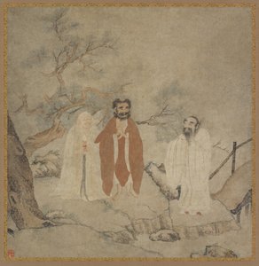 Sakyamuni, Laozi et Confucius, entre 1368 et 1644
