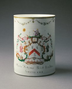 Chope armoriée, période Qianlong (1736-95) vers 1775