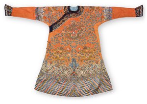 Robe de cour formelle, Dynastie Qing, Jifu Chine, milieu du 19ème siècle