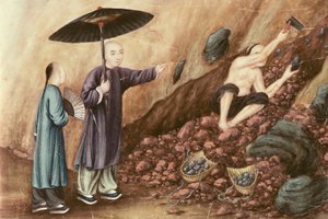 Recherche de minerai de fer