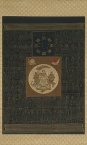 Zhenwu avec les huit trigrammes, la Grande Ourse et des talismans, dynastie Qing - Chinese School