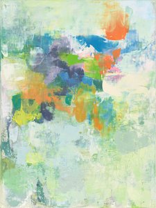 Composition abstraite VII, 2023 (huile sur toile de lin)